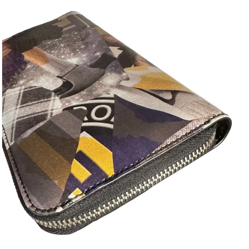 Auth. Fendi Limited Edition Collage Freedom Long Zip Wallet Rare - Picture 8 of 13